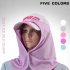 Golf Quick Drying Breathable Ice Silk Scarf  Sun and UV Protection Scarf for Men and Women Light grey