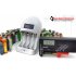 Great wholesale battery charger that reactivates and charges alkaline batteries as well as recharges NiCd  NiMH  and Li ION rechargeable batteries   