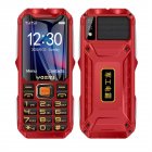 Gsm 2g Mobile Phone 2.6 Inch HD Screen Large Battery Dual Torch Dual Analog