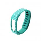Guzila 1PCS Large Lime Color With White Dots Spots Replacement WristBand for Garmin Vivofit(No tracker, Replacement Bands Only)