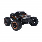 HBX 16889 1/16 2.4G 4WD 45km/h Brushless RC Car with LED Light Electric Off-Road Truck RTR Model VS 9125 Orange_Three battery