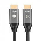 HDMI 2.1 Cable High Speed 8K/60Hz 48Gbps 3D Male to Male HDMI Cable Cord for PS4 HD <span style='color:#F7840C'>TV</span> <span style='color:#F7840C'>Box</span> Projector Cable 4K 8K HDMI Cable 2.1 1 meter