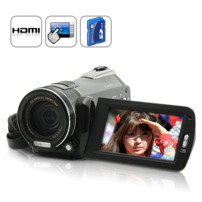 1080P HD Camcorder w/ 12X Optical Zoom
