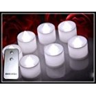 HOSSEN® 24pcs Glow Candles,Wedding Decoration,LED Candles,With a Remote control,(white light)