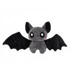 Halloween Bat Plush Doll Cute Cartoon Anime Plushies Soft Stuffed Plush Toys For Kids Gifts Home Decor Grey