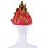 Halloween Masquerade Party Funny PVC Simulation Pitaya Fruit Hat Pitaya