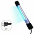 Handheld Portable LED Ultraviolet Disinfection Lamp Sterilizing Light Bar 16 10 6cm US Plug