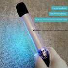 Handheld Portable LED Ultraviolet Disinfection Lamp Sterilizing Light Bar 16*10*6cm EU Plug