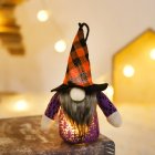 Handmade Glowing Dwarf Faceless Doll Ornaments Plush Toys With Led Lights Layout Props Halloween Supplies X-Y05 A