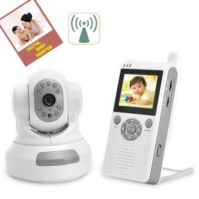 Long Range Video Baby Monitor on Wholesale Wireless Baby Monitor With Night Vision  Video  From China