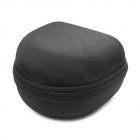 Headphone Hard Cover Protective Case Portable Anti-pressure Shock-proof Anti-falling Headset Storage Bag black