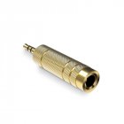 Headset 3.5 to 6.5 Converter 3.5mm Male to 6.5mm Female Jack Plug <span style='color:#F7840C'>Microphone</span> <span style='color:#F7840C'>MIC</span> Audio Adapter for PC Phone Stereo