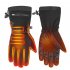 Heated Motorcycle Gloves For Men Women 5000MAH Rechargeable Lithium Battery 3 Level Temperature Control Touchscreen Heating Gloves A4 blue L