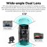 Hidden Driving Recorder 3 16 inch Screen Hd 1080p Front And Rear Dual Recording Car Dvr Night Vision Camcorder black