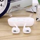 High Quality Wireless <span style='color:#F7840C'>Earphone</span> Portable 5.0 Bluetooth Headset Invisible Earbud for All Smart Phone white