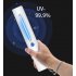 Holding Ultraviolet Lamps Portable Germicidal Light UV Disinfection Sterilizer white