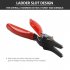 Hose Removal Pliers Car Oil Pipe Separation Pliers Pipe Buckle Removal Tool Fuel Pipe Separator Pliers separation pliers  red handle 