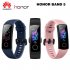 Huawei HONOR 5 384KB 1MB 100mAh Smart Bracelet Multifunctional Heart Rate Blood Oxygen 5ATM Waterproof Wristwatch blue