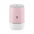 Humidifier Ultrasonic Mini Diffusers Car Air Purifier Aroma USB Mist Fogger for Home Car Pink