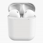 I12 Wireless Earbuds Stereo Sound Earphones With Wireless Charging Case Built-in Mic