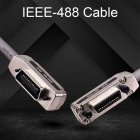 IEEE-488 Cable GPIB Cable Metal Connector Adapter Plug and Play 1m
