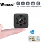 IP Camera HD WIFI Small Mini Camera Cam Video Sensor Night Vision Waterproof Shell Camcorder Micro Camera DVR Motion black
