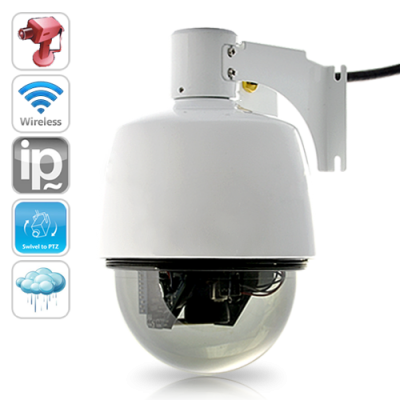 PTZ IP Camera with 3x Optical Zoom