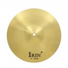 IRIN 8/12/14 Inch Brass Alloy Crash Ride Hi-Hat Cymbal  12 inches