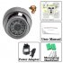 IR Dome Camera    1 3 Inch SHARP CCD  PAL