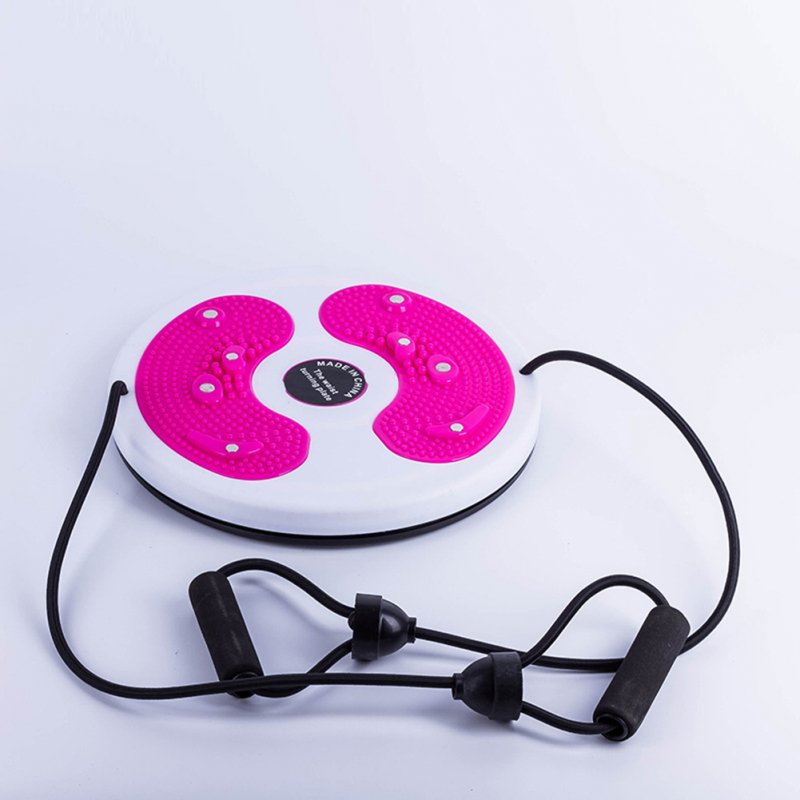 Indoor Fitness Exercise Figure Twister Twisting Waist Disc Balance Rotating Board with Pull Rope