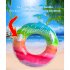 Inflatable Pool Floats Rainbow Flower Swimming Rings Water Sports Thickened Pvc Swim Tube For Outdoor Beach Pool Lake 90  270g 