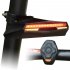 Intelligent Mountain Bike Remote Control Taillights Laser Steering Safety X5 Taillights C1
