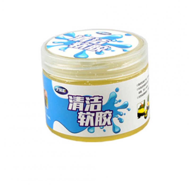 Interior Cleaning Magic Cleaning Glue For Car Interior Air Outlet Useful Car Interior Cleaning Soft Glue Yellow