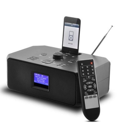 iPhone Dock with Internet Radio