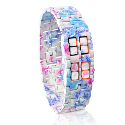 Iron Geisha Japanese LED Watch