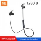 Original JBL T280BT Bluetooth Headphones Wireless Sport Earphone Sweatproof Headset In-line Control Volume with Microphone gray