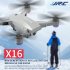 JRC X16 5G WIFI FPV GPS Foldable RC Drones with 6K HD Camera Optical Flow Positioning Brushless Motor Quadcopter M09 Black 2 battery