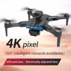 Jjrc X21 Gps Drone Remote Control 4k Aerial Photography Folding Intelligent Obstacle Avoidance Quadcopter 1 battery+eis