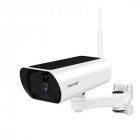 K55A 1080P Solar WiFi IP Camera IR 2-Way Audio IP66 Waterproof 2MP HD Security Surveillance Camera Support Cloud Storage UK Plug