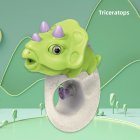 Kids Beach Water Spray Toys Cute Cartoon Baby Dinosaur Toys Summer Outdoor Swimming Pool Water Toys Triceratops