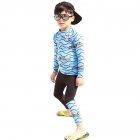 Kids Quick Dry Long Sleeve Tops Trousers
