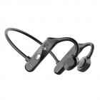 Ks69 Bone Conduction Headphone Noise Reduction Wireless Bluetooth Neck Hanging Headsets With Microphone black