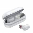 L12 Stable Signal 5.0 Bluetooth-compatible  Headset Sports Stereo Mini In-ear Wireless Touch Screen Headphones Waterproof Earphones White
