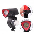 L2 LED USB Rechargeable Bike Front Light Cycling Bicycle Headlight Handlebar Bycicle Lamp with Built-in Battery white light