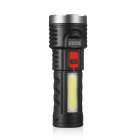 LED Mini Flashlight Torch IP65 Waterproof Usb Rechargeable Super Bright Long Range Outdoor Emergency Lighting Tool Type A 18650