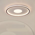 LED Modern Round Ceiling Lights for Bedroom Living Room Decorative Lighting 3 colors dimming