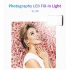 LED Photography Photo Fill Light Makeup Camera 2 Color Temperature Shooting black