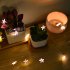 LED Waterproof Star Shaped Copper Wire String Light Night Light for Christmas Wedding Decoration
