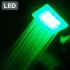 LED Color Changing Shower Head  Square 