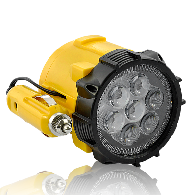 Car LED Flashlight w/ Magnetic Base